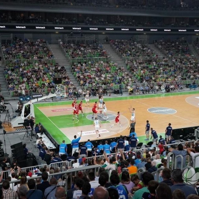 Hrvatska košarkaška reprezentacija Croatia Slovenia 2021 June 18 Stozice dvorana