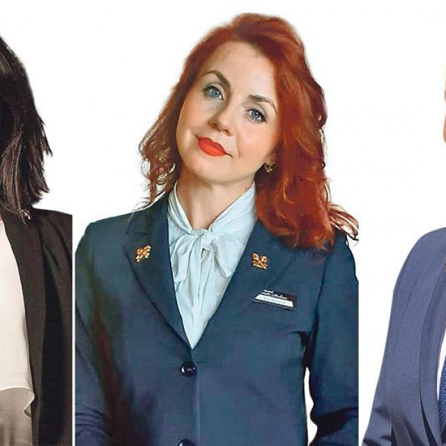 Gloria Luna Steiner, Jasmina Huskić i Sarah Buljat