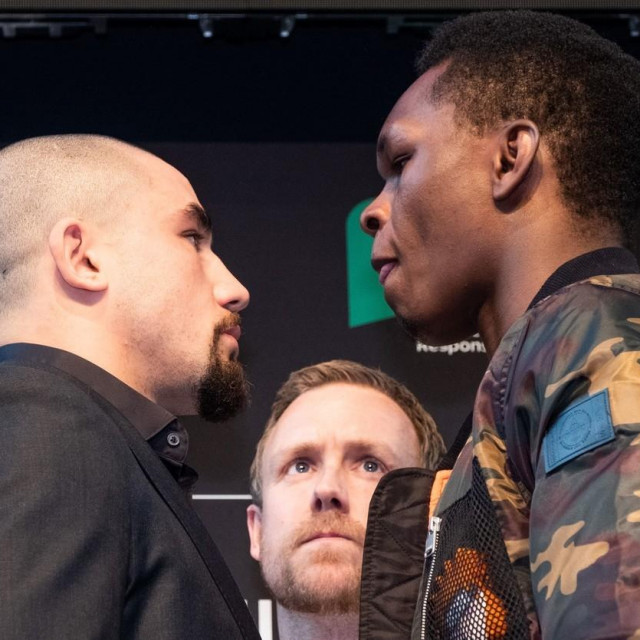 Robert Whittaker i Israel Adesanya 