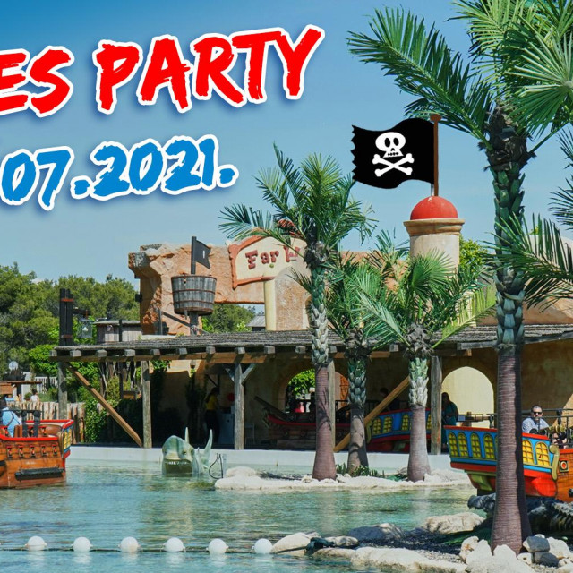 Pirates Party u Fun parku Biograd