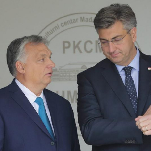 Andrej Plenković i Viktor Orban