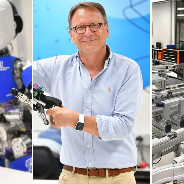 Regionalni centar izvrsnosti za robotske tehnologije CRTA pri Fakultetu strojarstva i brodogradnje i voditelj Bojan Jerbić