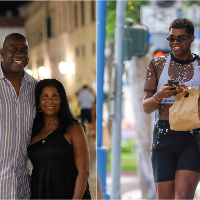 Magic Johnson sa suprugom, EJ Johnson