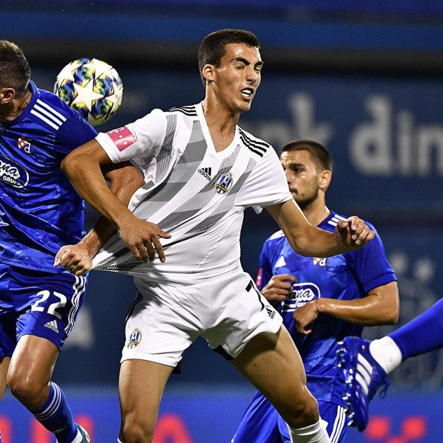 Marin Leovac (Dinamo) i Roko Šimić (Lokomotiva)