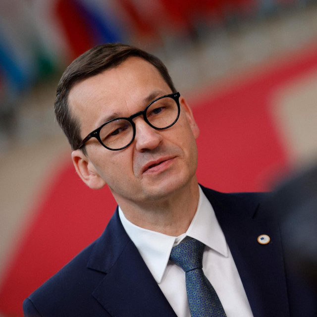 Poljski premijer Mateusz Morawiecki