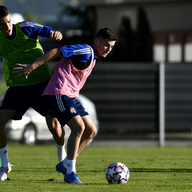 Niko Janković i Martin Baturina na treningu u Sloveniji