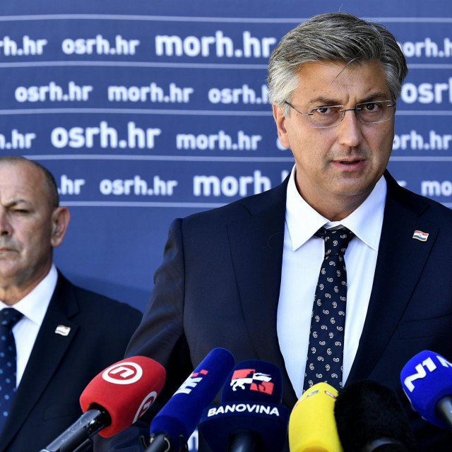 Andrej Plenković i Tomo Medved