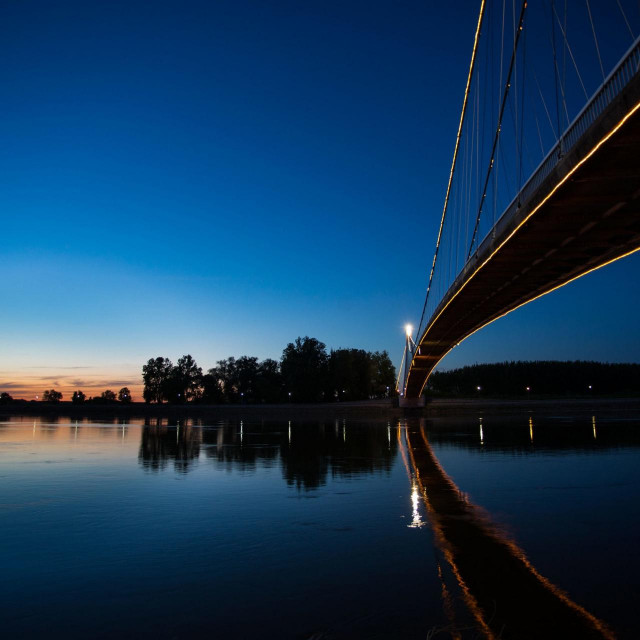 Zalazak sunca u Osijeku
