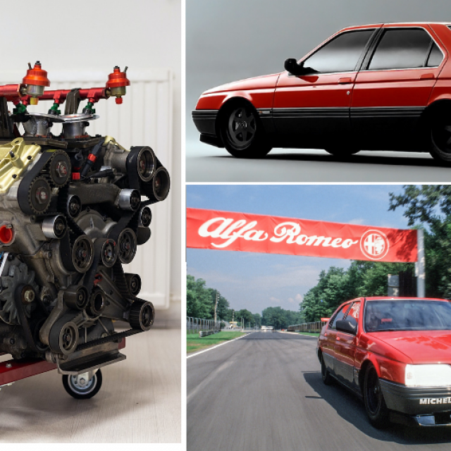 Alfa Romeo V10 F1 motor