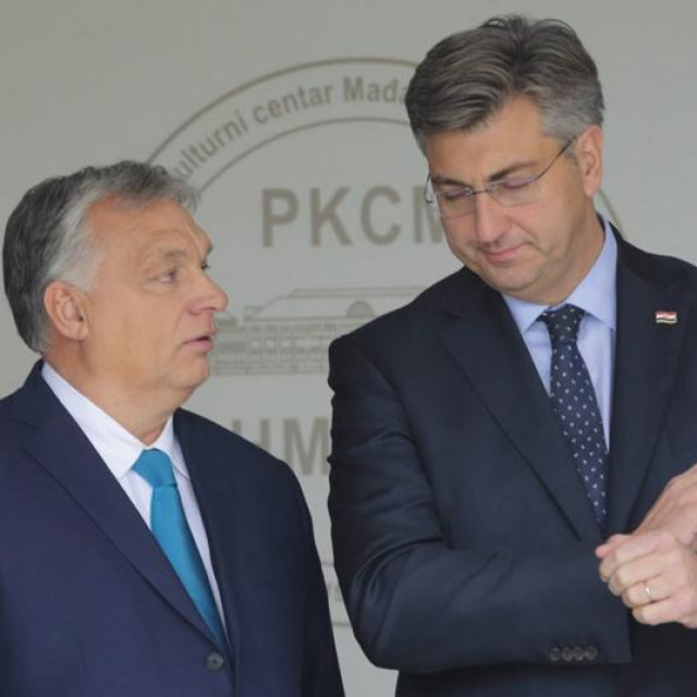 Andrej Plenković i Viktor Orban