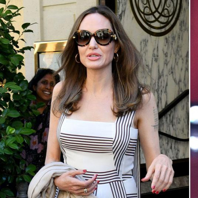 Angelina Jolie i The Weeknd