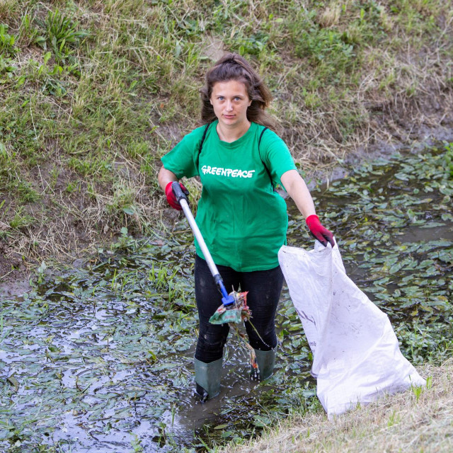 Akcija čišćenja potoka Črnomerec