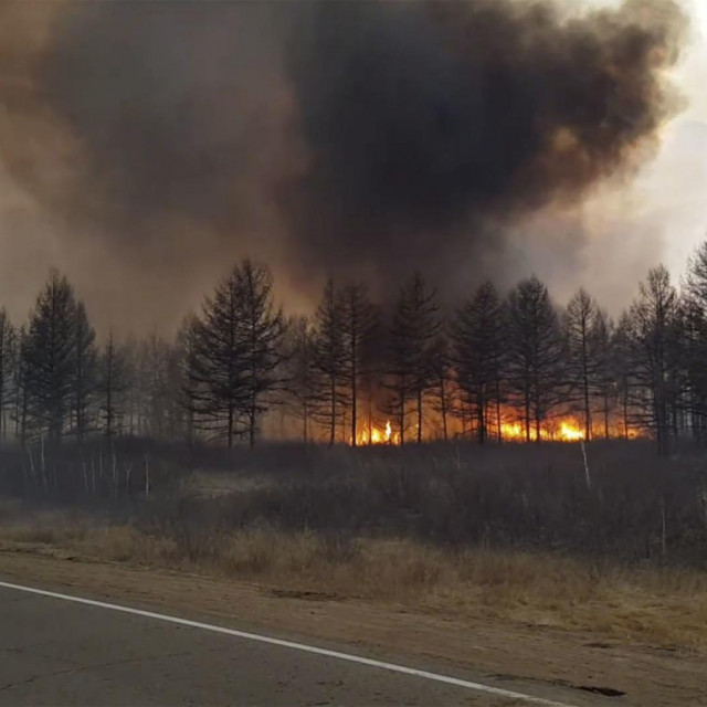 Šumski požari u Rusiji