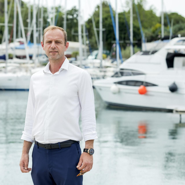 Dušan Orlović, direktor marine Funtana