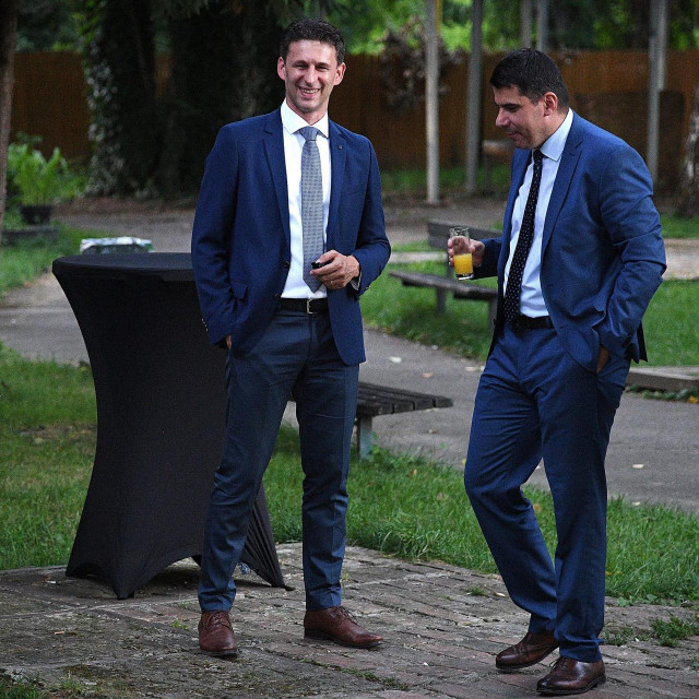 Božo Petrov i Nikola Grmoja