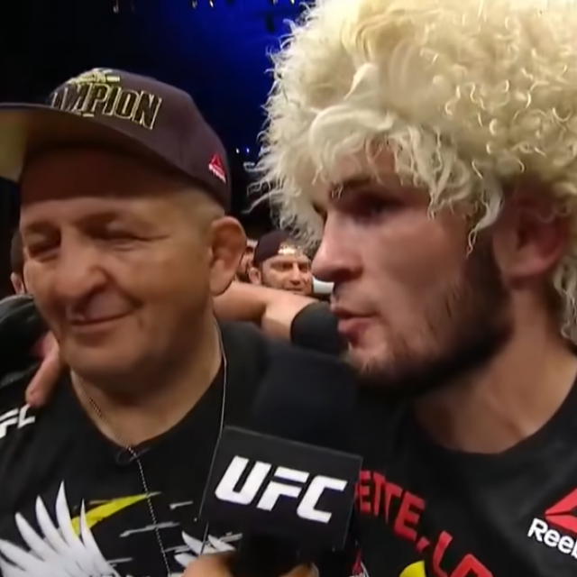 Abdulmanap Nurmagomedov i Khabib Nurmagomedov