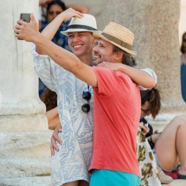 Turisti u Splitu