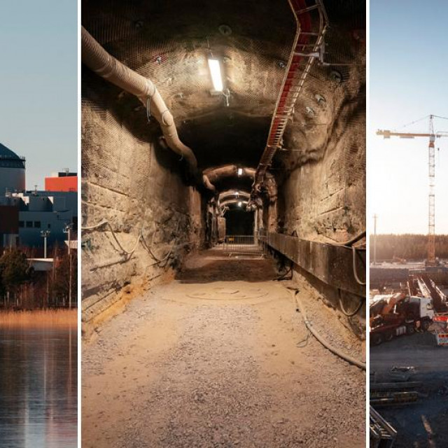 Olkiluoto nuklearna elektrana - gradilište i reaktor