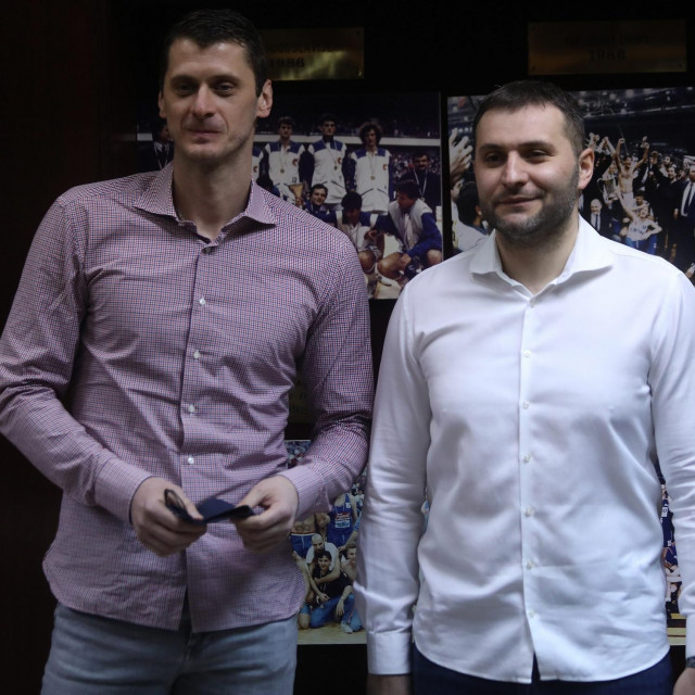 Marin Rozić i trener Vladimir Jovanović