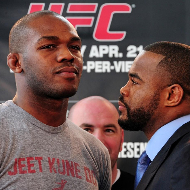 Jon Jones i Rashad Evans