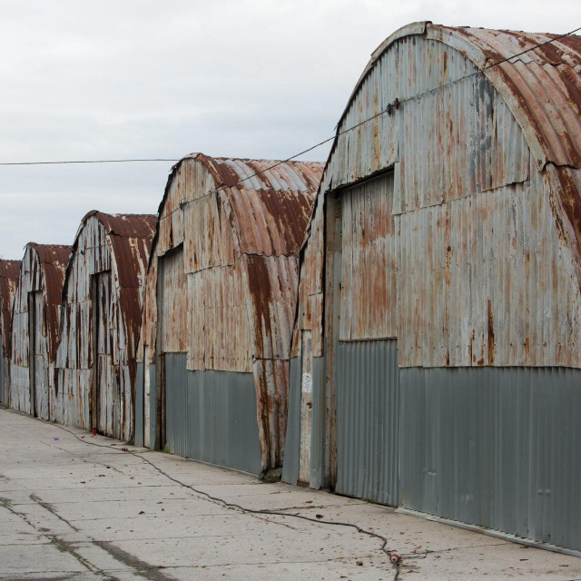 Improvizirani sabirni logor u vukovarskom Veleprometu