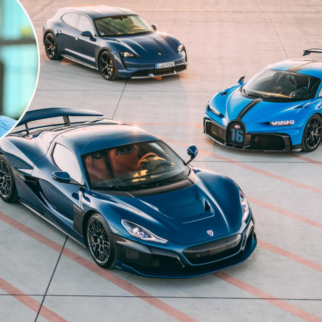 Mate Rimac, Porsche Taycan, Bugatti Chiron, Rimac Nevera