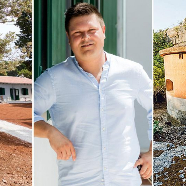 Prizori s Malog Brijuna i Marno Milotić, ravnatelj NP Brijuni