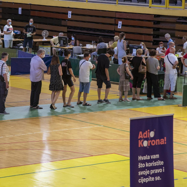 Cijepljenje u Splitu