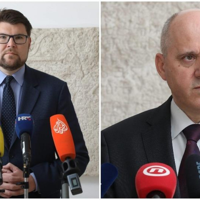 Peđa Grbin i Branko Bačić
