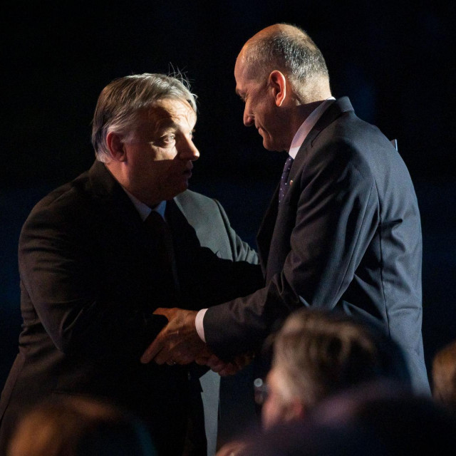 Viktor Orban i Janez Janša