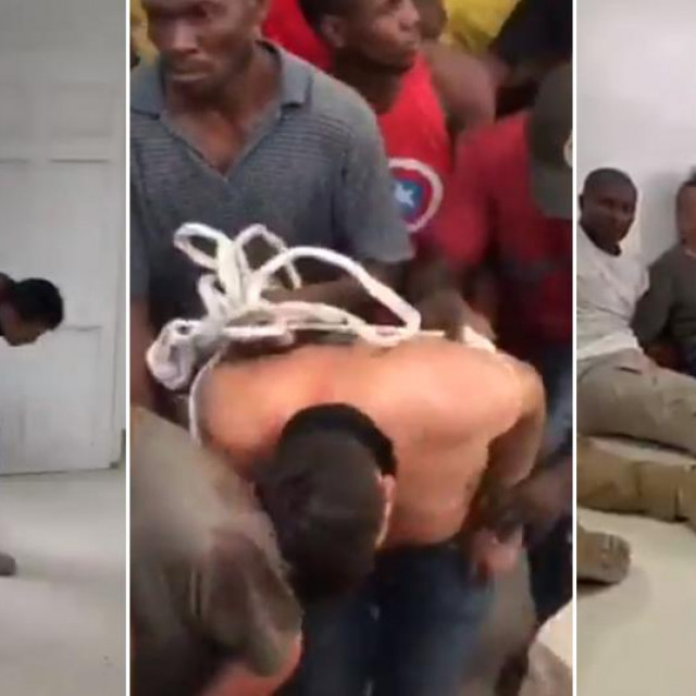 Privođenje osumnjičenih za atentat