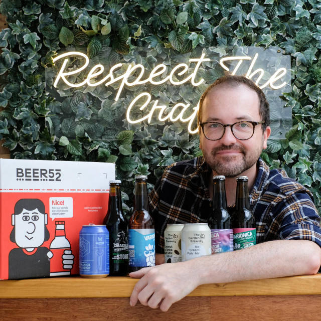 Urednik časopisa Ferment Richarda Croasdale, koji je srpanjski broj posvetio hrvatskim pivarima