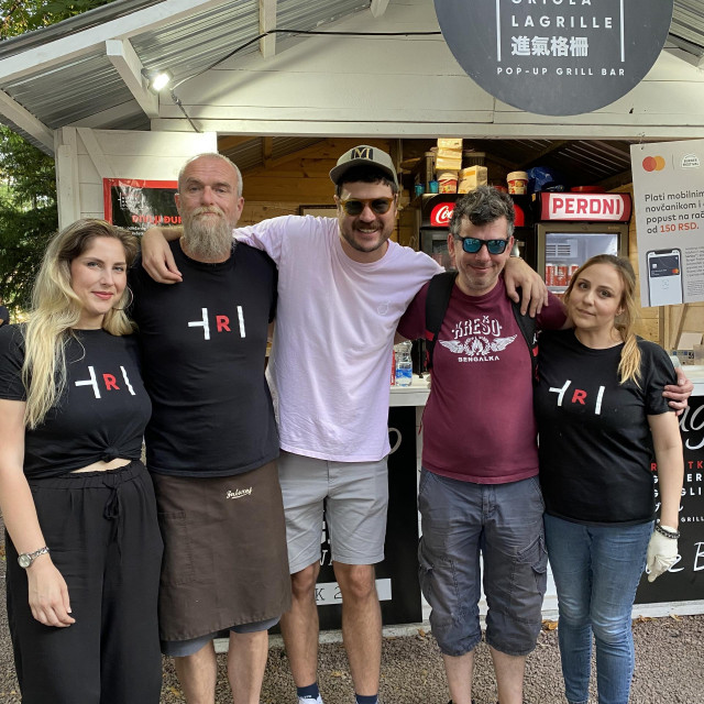 Team Reshetke s organizatorom festivala