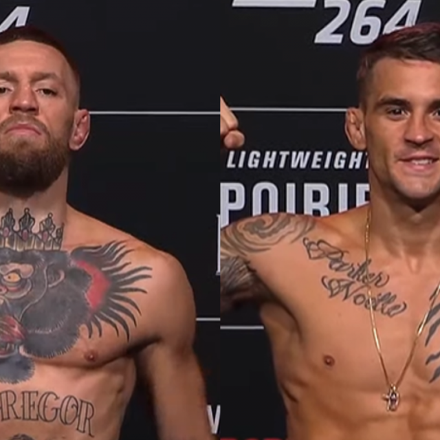 Conor McGregor i Dustin Poirier