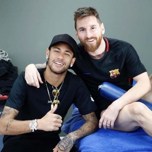 Neymar i Leo Messi