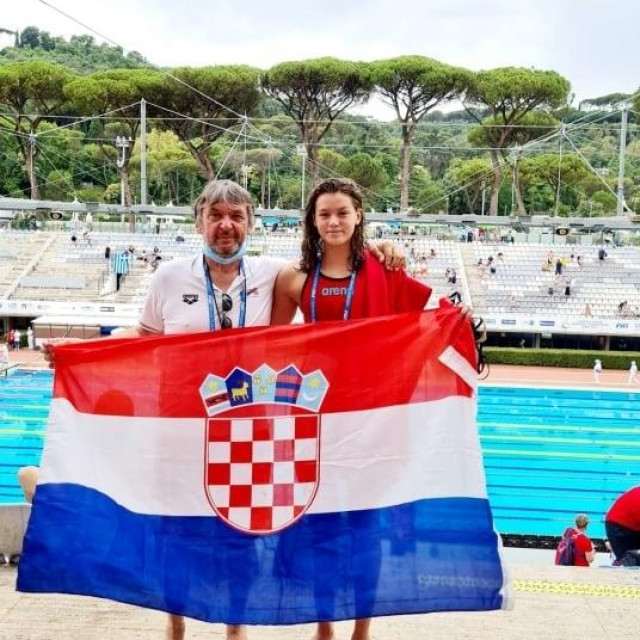 Trener Ivica Androić i velika nada Jana Pavalić
