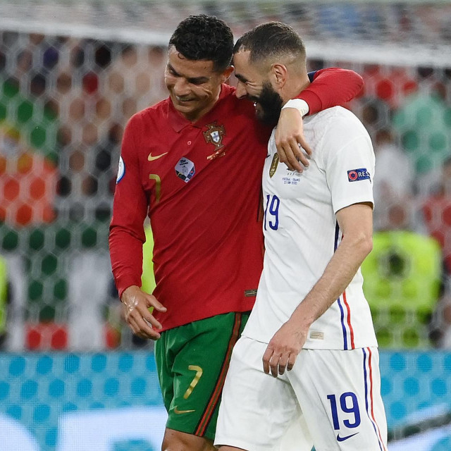 Cristiano Ronaldo i Karim Benzema