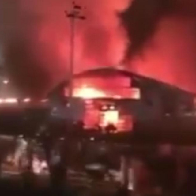 Požar u covid bolnici u Iraku