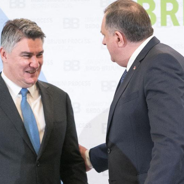 Milorad Dodik i Zoran Milanović