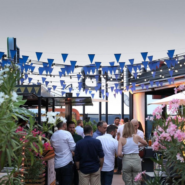 13.07.2021., Zagreb - Event Coffee Hub by Philips Domestic Appliances. Dogadjaj predstavljanja tajni barista i trendova iz svijeta kave. Moderatorica Nevena Rendeli uz goste: Domagoj Trusic, Ivana Culjak, Marin Nekic. Photo: Emica Elvedji/PIXSELL