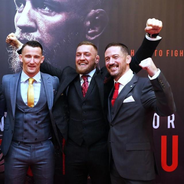 Artem Lobov, Owen Roddy, Conor McGregor i John Kavanagh