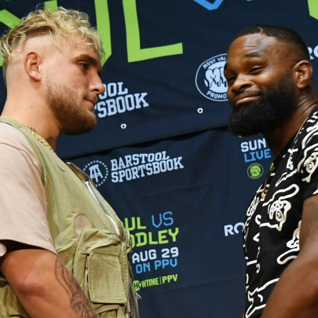 Jake Paul i Tyron Woodley