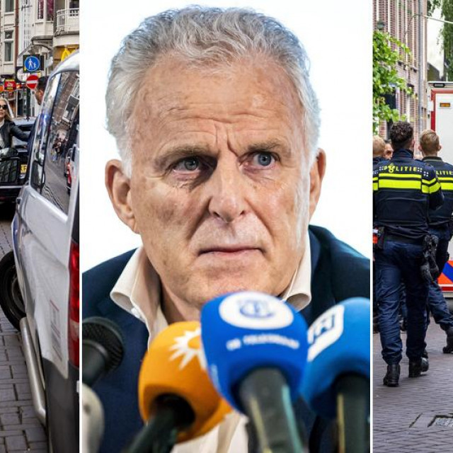 Mjesto napada u Amsterdamu i Peter R. de Vries