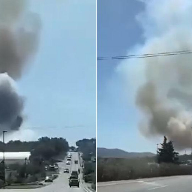 Požar kod Pakoštana