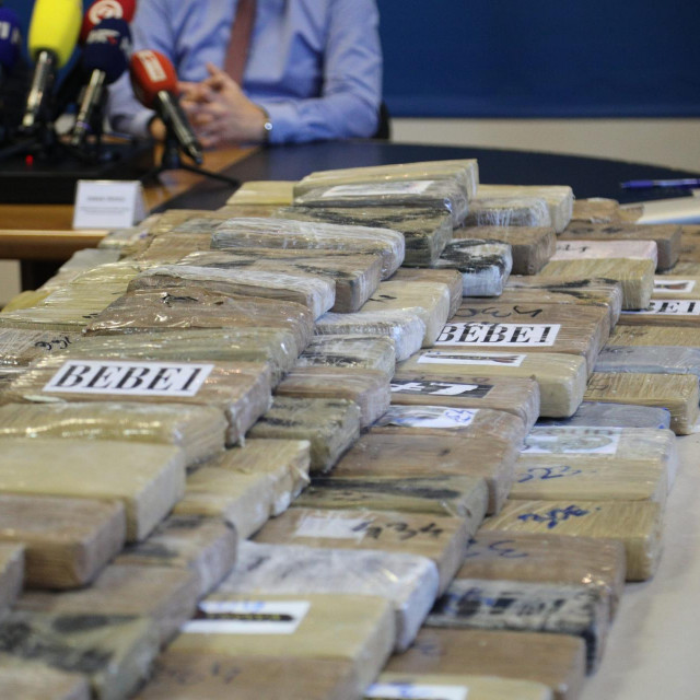 Droga zaplijenjena u luci Ploče