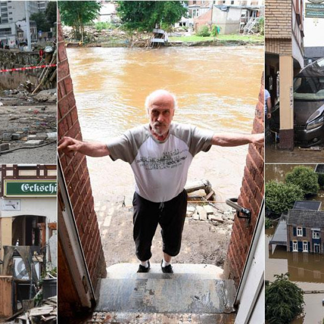 Poplave ostavile pustoš u Njemačkoj i Belgiji