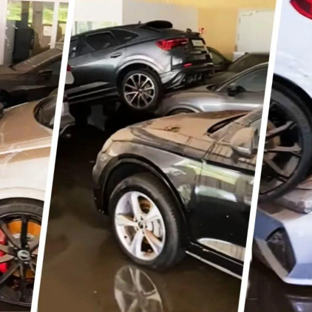 Poplava u Audijevom salonu