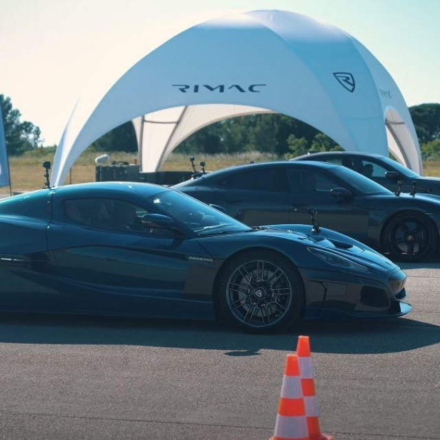 Rimac Nevera, Porsche Taycan i BMW M5 F90 Competition