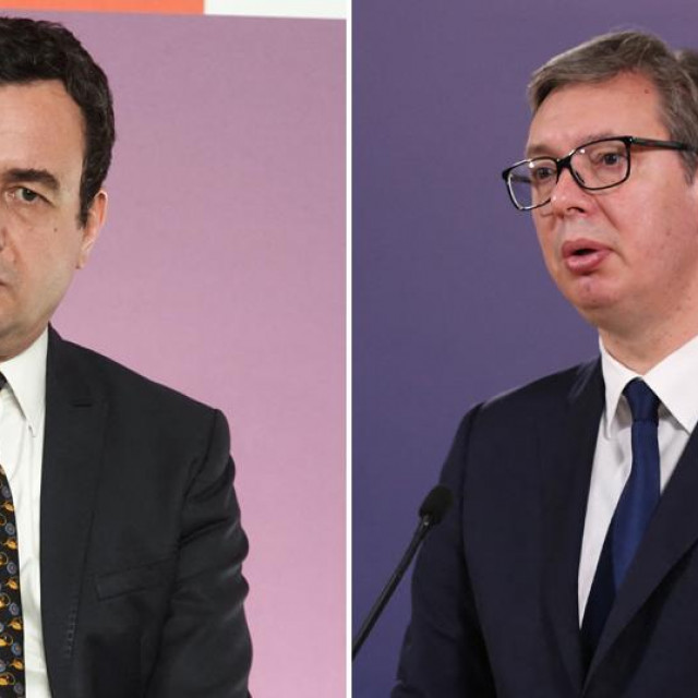 Albin Kurti i Aleksandar Vučić