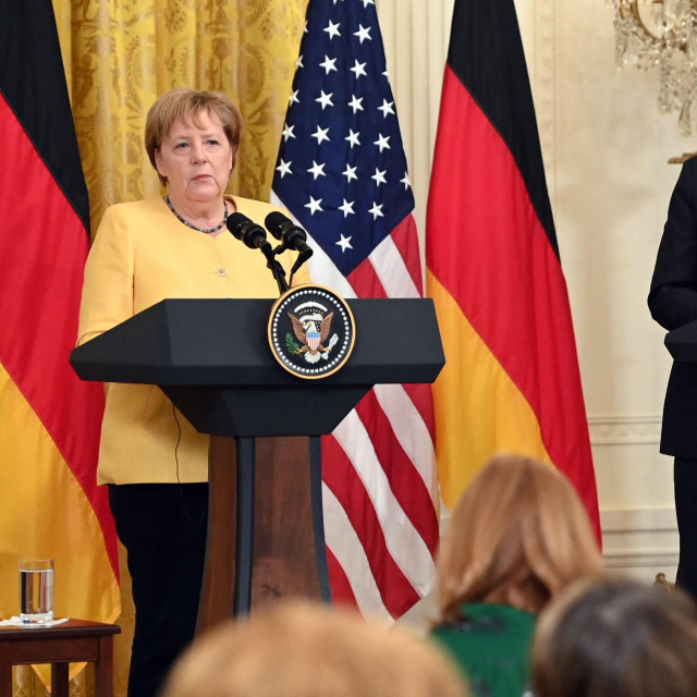 Angela Merkel i Joe Biden